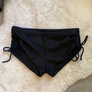 Hula Honey Black Bikini Bottoms